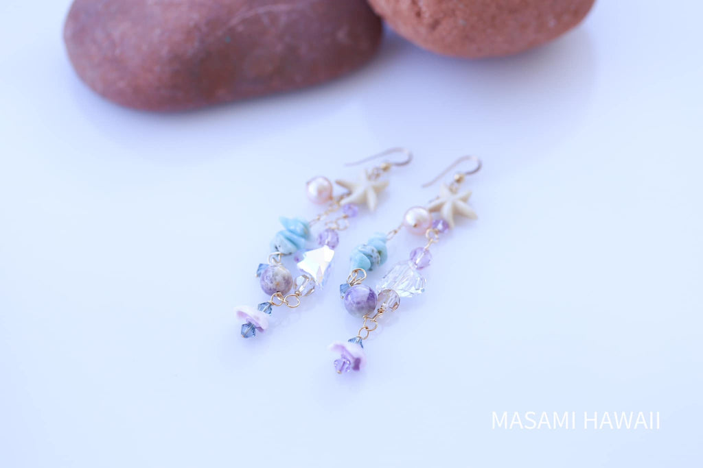 Moana Mermaid earrings☆モアナ☆マーメイドピアス