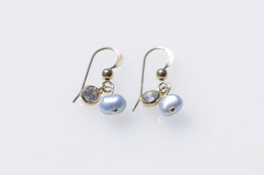 Blue Mermaid pearl earrings☆ブルーマーメイドパールピアス