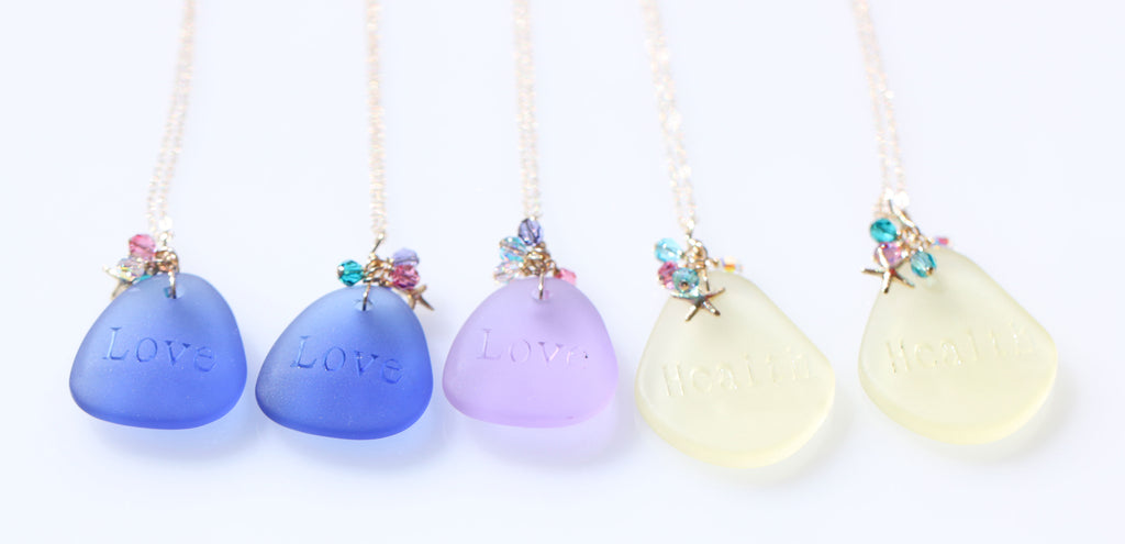 Love Pure Mermaid necklace Purple3☆ラブピュアマーメイドネックレス☆パープル3