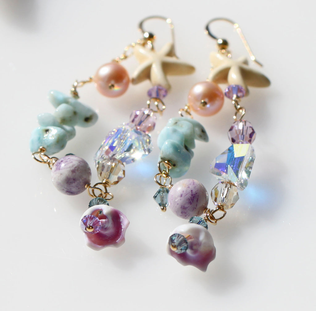 Moana Mermaid earrings☆モアナ☆マーメイドピアス