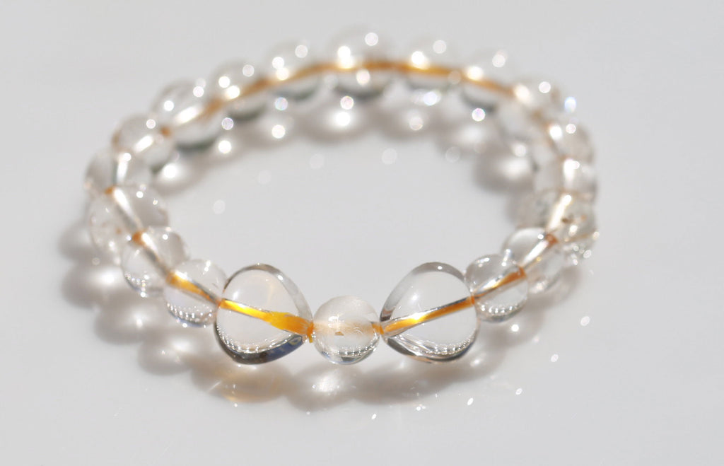 Angel light quartz bracelet☆天使の光の水晶ブレスレット