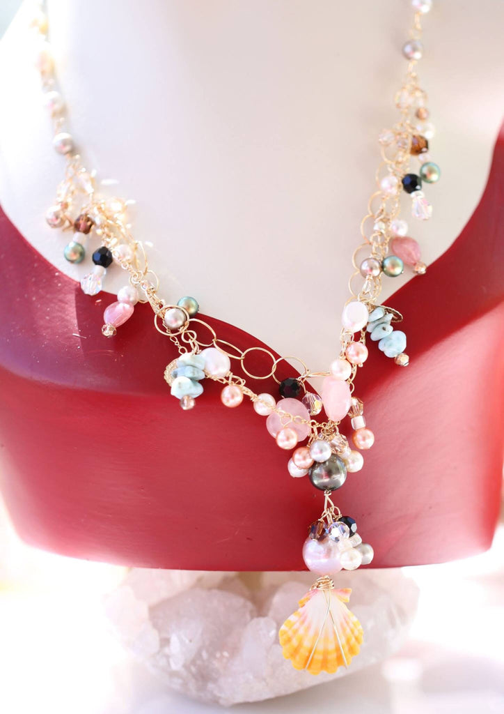 Sunriseshell ISIS Mermaid necklace２☆サンライズシェル☆イシス☆マーメイドネックレス２