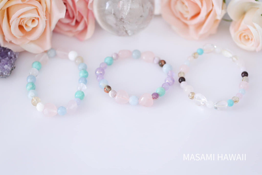 Animal crystal bracelet☆アニマル天使ブレスレット
