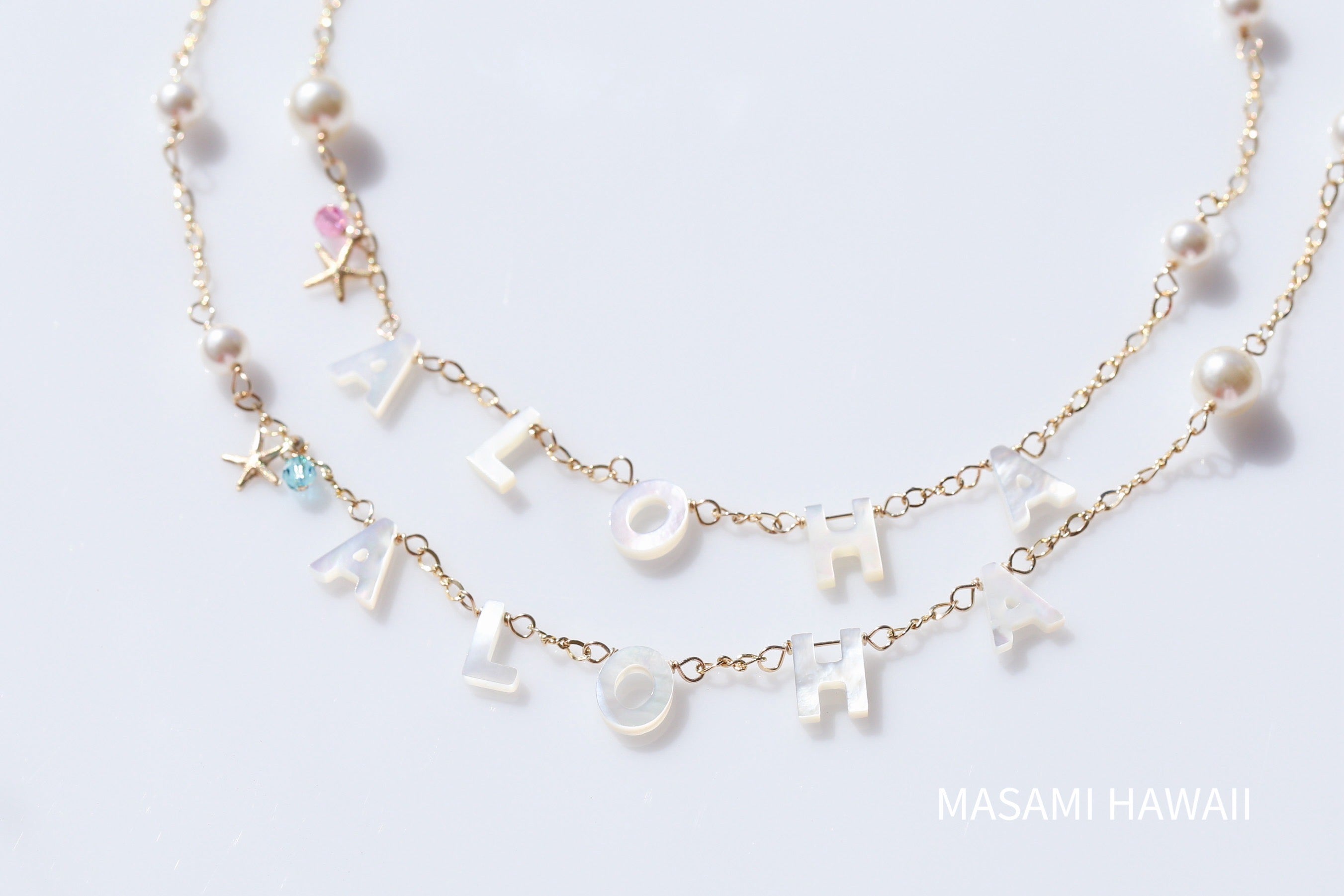 ALOHA pearl necklace ⭐︎アロハパールマーメイドネックレス