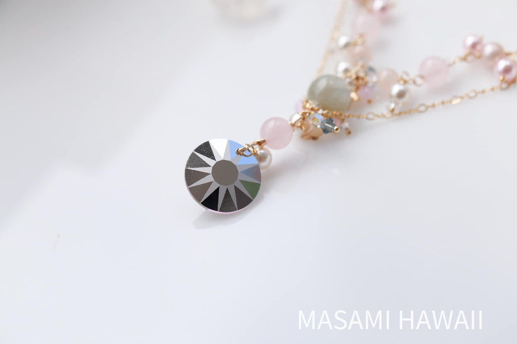 Summer love mermaid necklace 2 pink☆夏恋マーメイドネックレス2☆ピンク