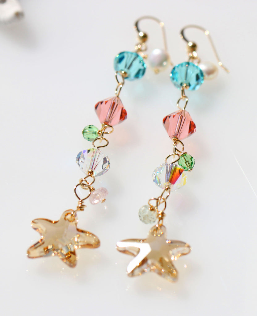 Mermaid Princess earrings☆マーメイド☆プリンセスピアス
