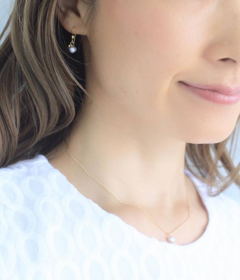 Blue Mermaid pearl earrings☆ブルーマーメイドパールピアス