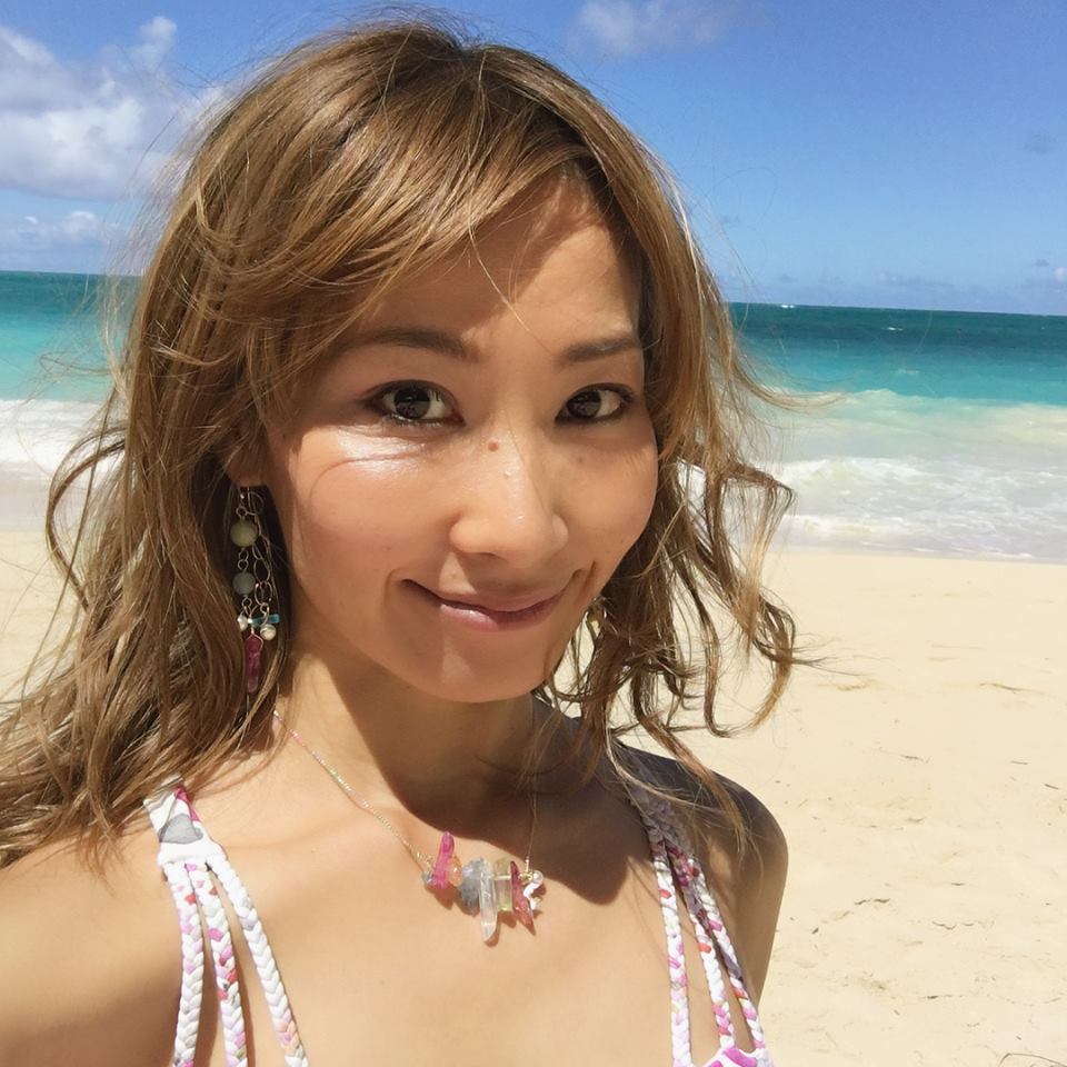Mermaid crystal earrings 1☆マーメイドクリスタルピアス１