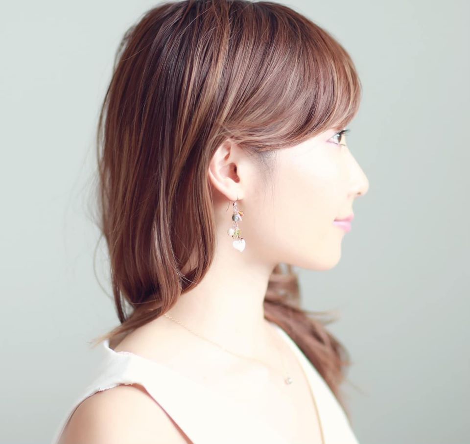Earth mermaid earrings 1☆大地のマーメイドピアス１