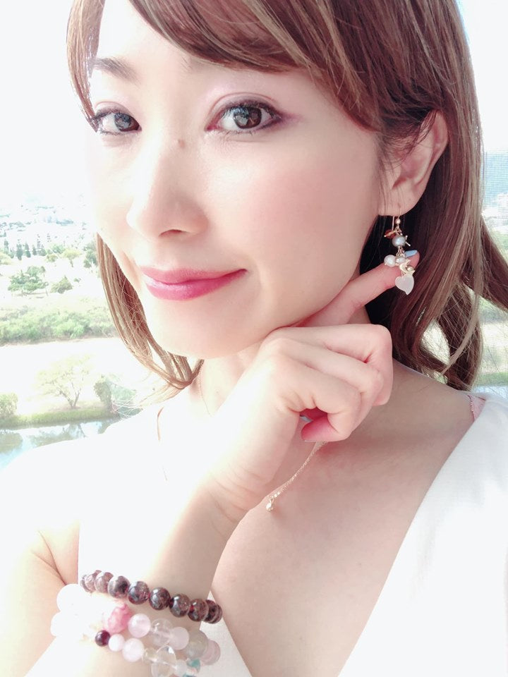Earth mermaid earrings２☆大地のマーメイドピアス２