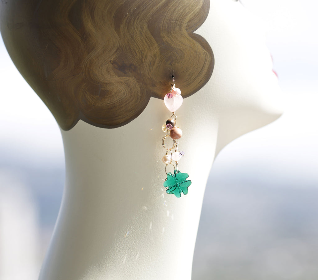Love abundant fairy Mermaid earrings☆ラブ☆アバンダンス☆フェアリーマーメイドピアス