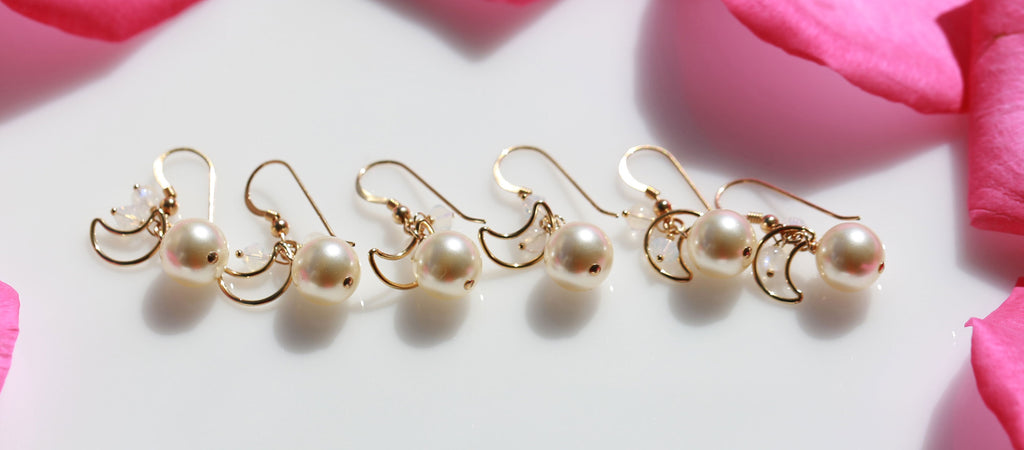 The Moon Mermaid earrings☆月の恋の魔法マーメイドピアス
