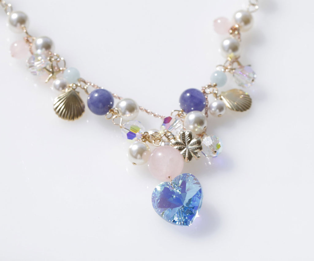 Sacred marriage Mermaid necklace Light Blue☆聖なる結婚☆マーメイドネックレス☆ライトブルー