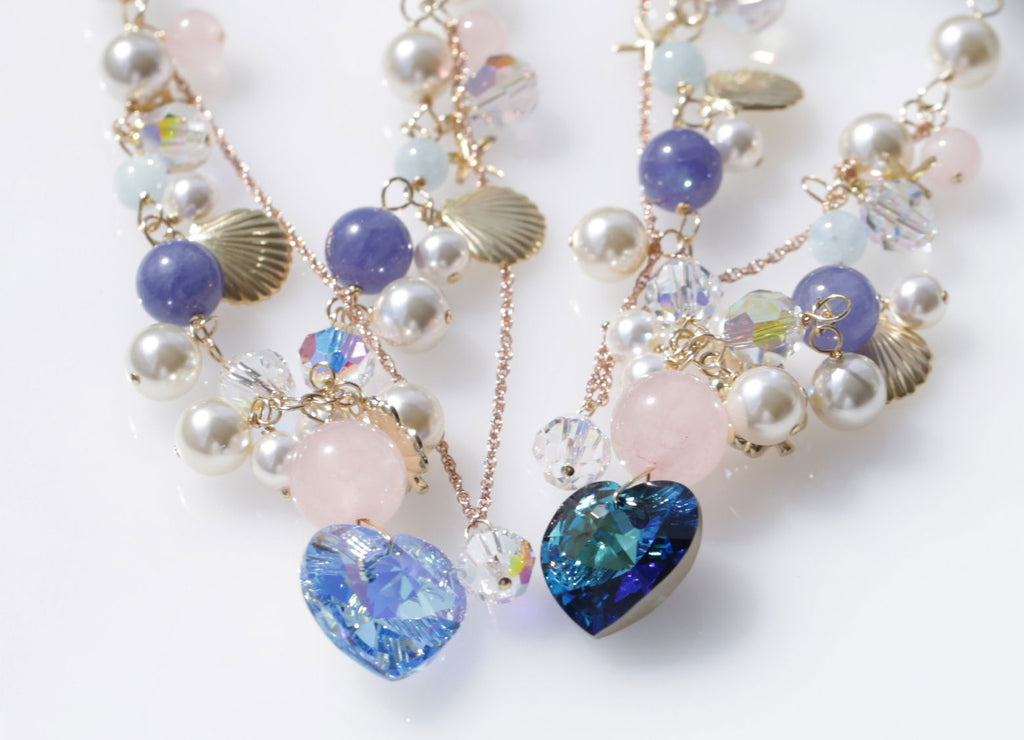 Sacred marriage Mermaid necklace Light Blue☆聖なる結婚☆マーメイドネックレス☆ライトブルー