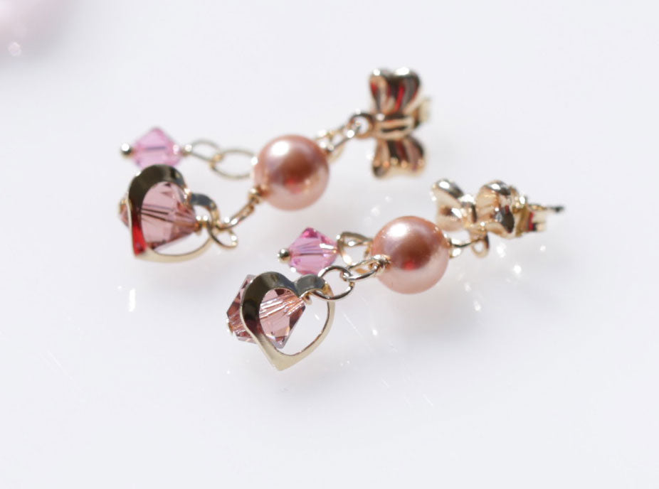 Royal Heart Mermaid earrings1☆ロイヤルハート☆マーメイドピアス1
