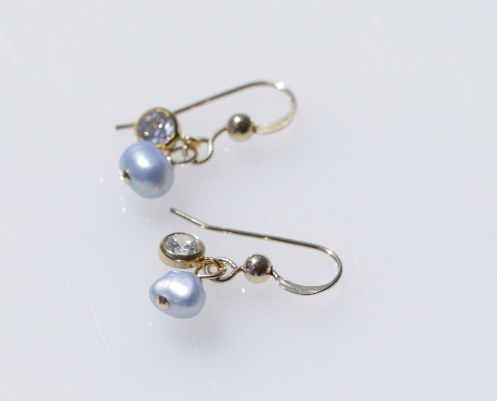 Blue Mermaid pearl earrings☆ブルーマーメイドパールピアス