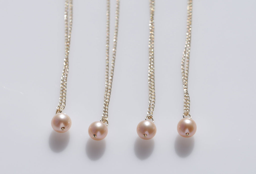 Pink Beauty Pearl Mermaid necklace☆ピンク美パールマーメイドネックレス