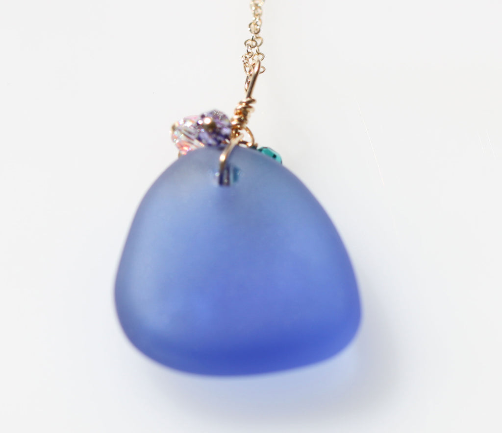 Love Pure Mermaid necklace Blue2☆ラブピュアマーメイドネックレス☆ブルー2