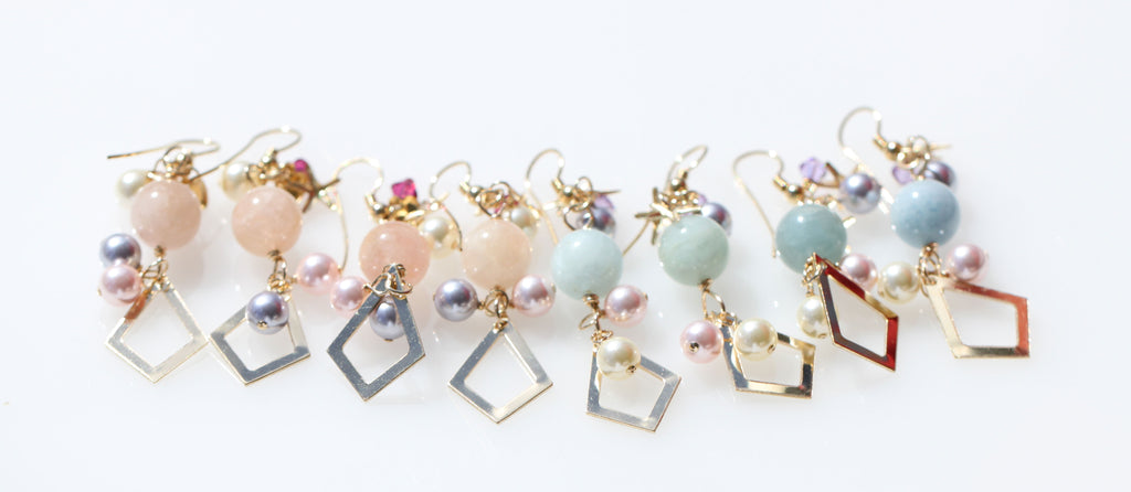 Vegan Mermaid Goddess Earrings☆マーメイド女神様ピアス１