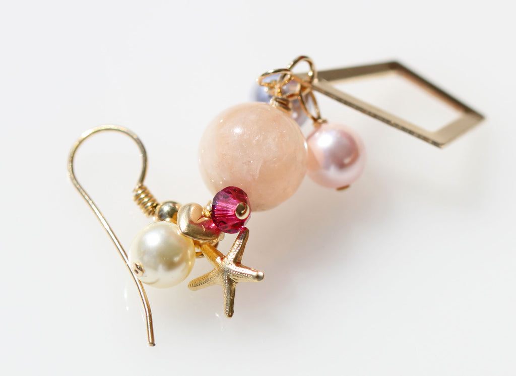 Vegan Mermaid Goddess Earrings☆マーメイド女神様ピアス１