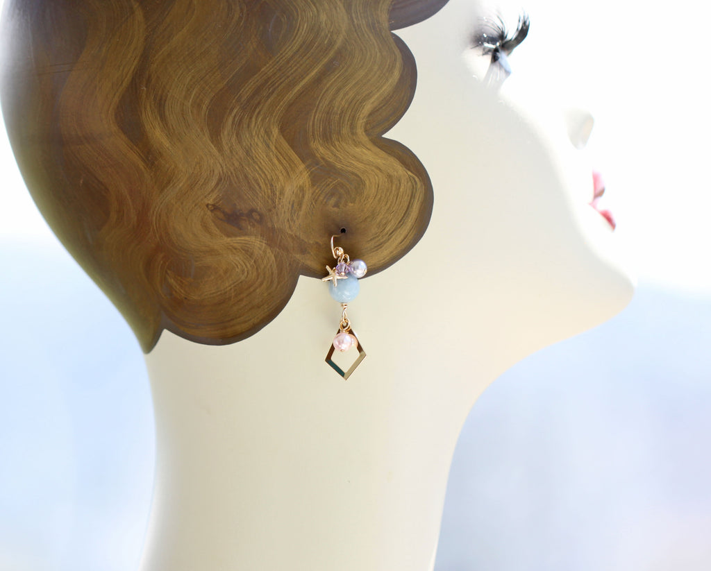 Vegan Mermaid Goddess Earrings☆マーメイド女神様ピアス２