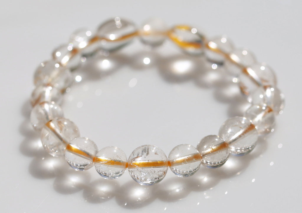 Angel light quartz bracelet☆天使の光の水晶ブレスレット