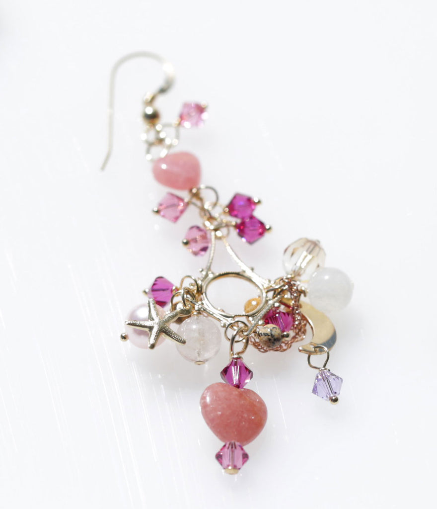 True Love Heart Mermaid earrings4☆真実の愛☆ラブハートマーメイドピアス4