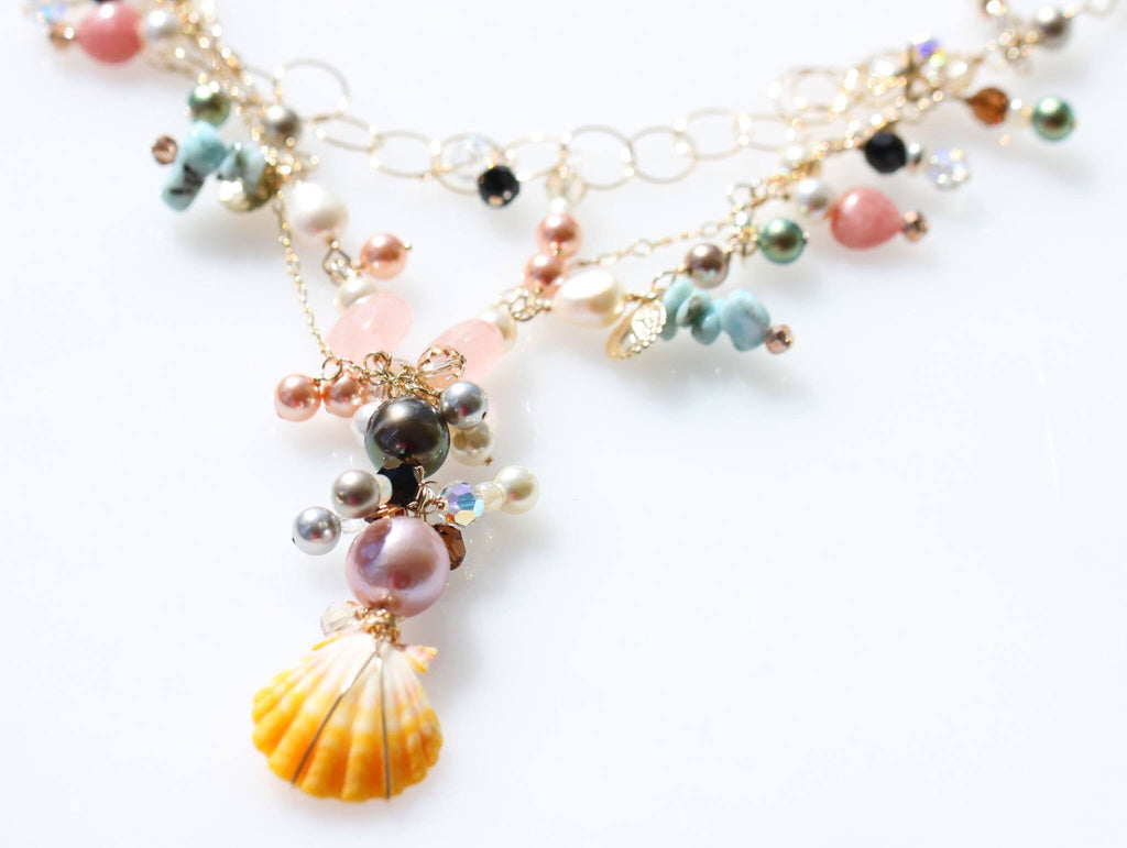 Sunriseshell ISIS Mermaid necklace２☆サンライズシェル☆イシス☆マーメイドネックレス２